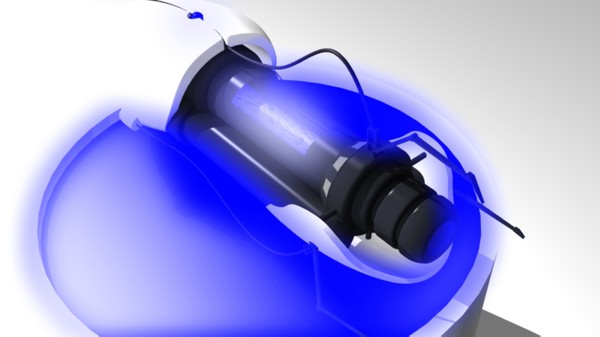 portal gun 3d blend - Portal Gun... by somethinthtpops